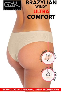 MAJTKI - BRAZYLIAN WINDY ULTRA COMFORT - BLACK, XL GATTA BODYWEAR