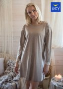 KOSZULA NOCNA LND 934 B21 - CAPPUCCINO, L KEY
