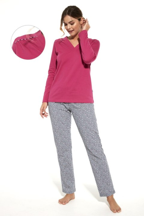 PIŻAMA DR 747/315 MARGARET - FUKSJA, XXL CORNETTE PIŻAMA DR 747/315 MARGARET - FUKSJA, XXL CORNETTE