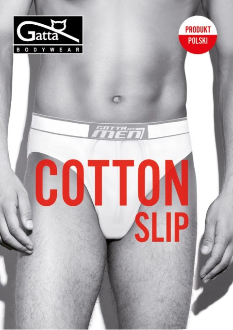 Bielizna Męska - Slip Cotton - CZARNY, M GATTA BODYWEAR Bielizna Męska - Slip Cotton - CZARNY, M GATTA BODYWEAR