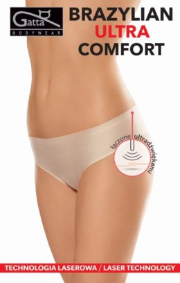 MAJTKI - BRAZYLIAN ULTRA COMFORT - BEIGE, M GATTA BODYWEAR