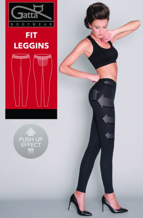 Leggins Fit - BLACK, S GATTA BODYWEAR