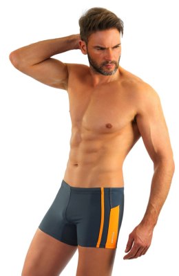 BOKSERKI KĄPIELOWE MĘSKIE BD 364 - GRAFIT, L, 364 SESTO SENSO