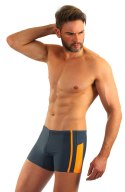 BOKSERKI KĄPIELOWE MĘSKIE BD 364 - GRAFIT, XL, 364 SESTO SENSO