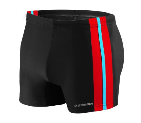BOKSERKI KĄPIELOWE MĘSKIE BD 382 - CZARNY, XL, 382 SESTO SENSO BOKSERKI KĄPIELOWE MĘSKIE BD 382 - CZARNY, XL, 382 SESTO SENSO