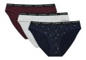 FIGI DAMSKIE 3PAK 36508 MI-MI JESIEŃ 2021 - BORDO-SZARY-BLADY RÓŻ, S, K037 HENDERSON LADIES