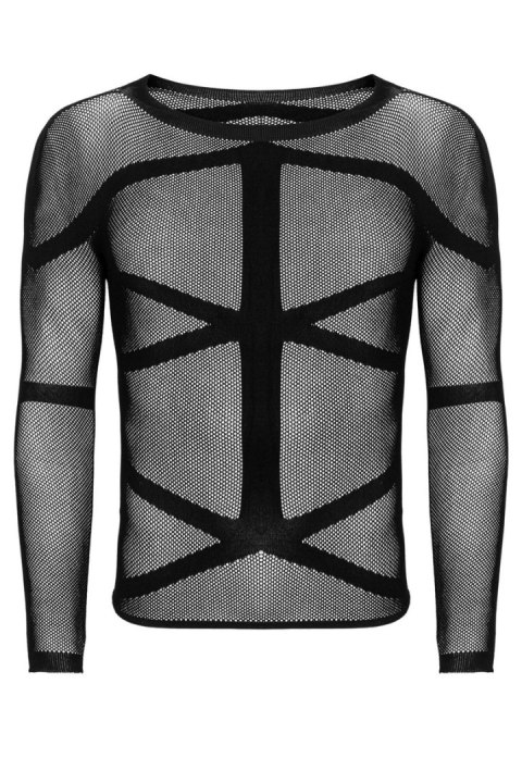 KOSZULKA MĘSKA T101 - CZARNY, S/M/L OBSESSIVE KOSZULKA MĘSKA T101 - CZARNY, S/M/L OBSESSIVE