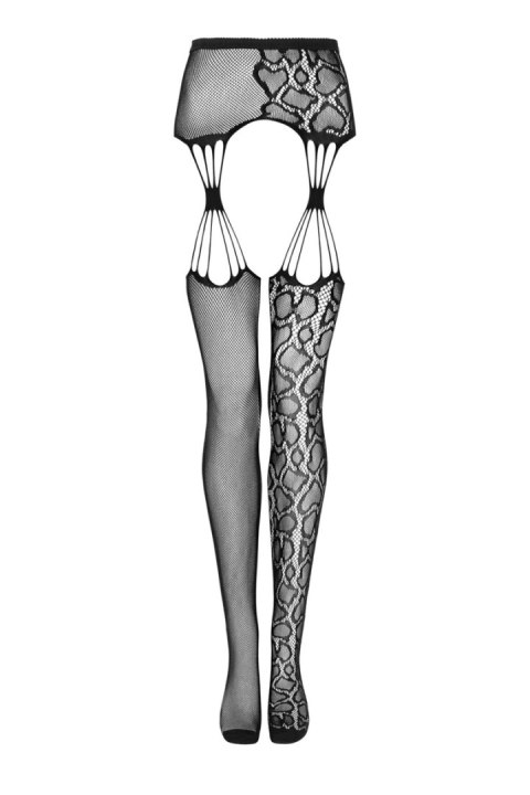 GARTER STOCKINGS S821 - CZARNY, S/M/L OBSESSIVE GARTER STOCKINGS S821 - CZARNY, S/M/L OBSESSIVE