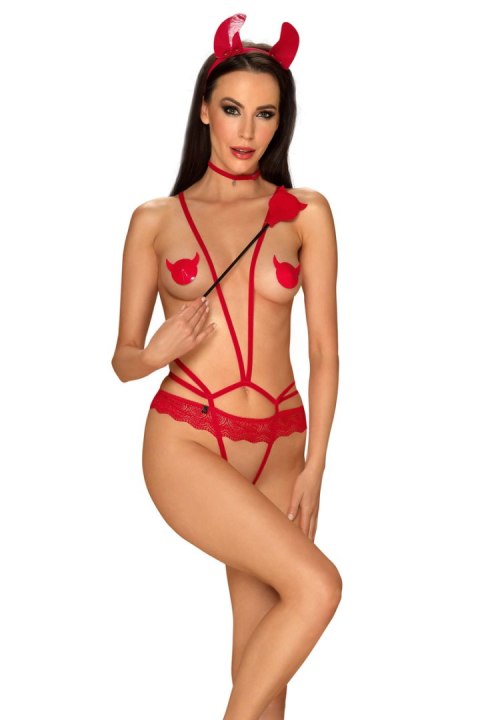 EVILIA PACKA - CZERWONY, O/S OBSESSIVE EVILIA PACKA - CZERWONY, O/S OBSESSIVE