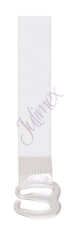 Ramiączka silikonowe RT 08 14 mm - TRANSPARENTNY, 14MM JULIMEX