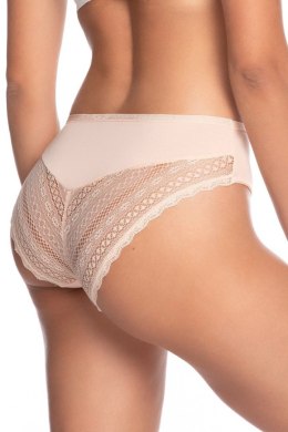 FIGI DAMSKIE BIKINI L-1427BI - BRZOSKWINIA-CZARNY, XL LAMA