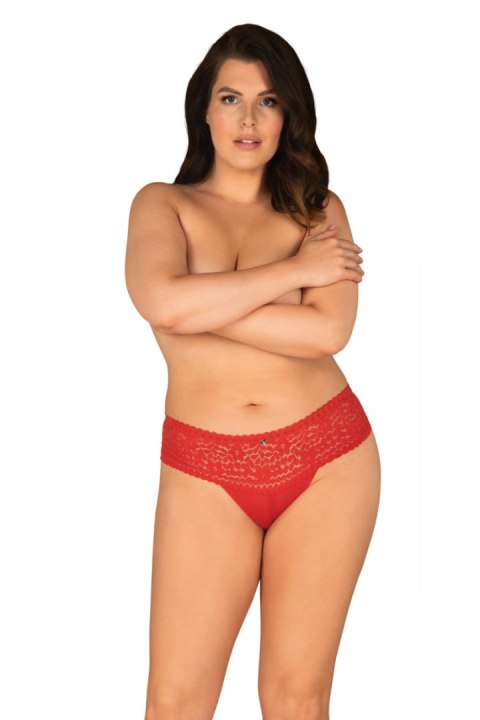 BLOSSMINA FIGI - CZERWONY, 6XL/7XL OBSESSIVE BLOSSMINA FIGI - CZERWONY, 6XL/7XL OBSESSIVE