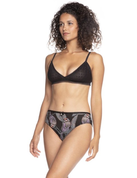 FIGI DAMSKIE BIKINI L-1427BI - BRZOSKWINIA-CZARNY, L LAMA FIGI DAMSKIE BIKINI L-1427BI - BRZOSKWINIA-CZARNY, L LAMA