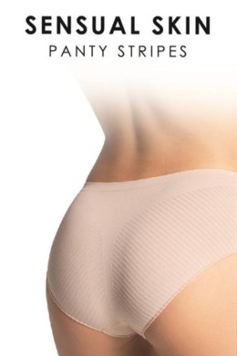 MAJTKI - PANTY STRIPES SENSUAL SKIN - BLACK, XL GATTA BODYWEAR