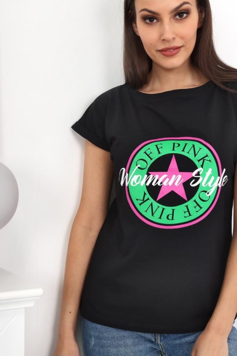 BLUZKA STAR - KREMOWY, 46 OFF PINK BLUZKA STAR - KREMOWY, 46 OFF PINK