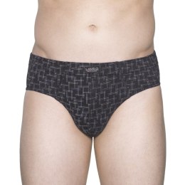 SLIPY MĘSKIE CLASIC M-110CL-01 3-pack - CZARNY-NIEBIESKI, M LAMA