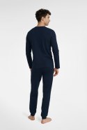 PIŻAMA MĘSKA ICICLE 40953 AW23 - GRANATOWY, XXL HENDERSON