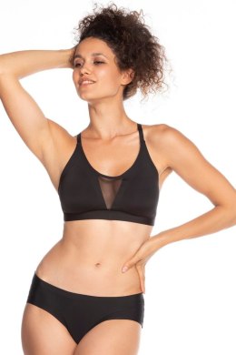 TOP DAMSKI L-POL5018TP-02 - CZARNY, S LAMA
