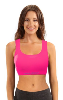SESTO SENSO TOP DAMSKI BEZSZWOWY - RÓŻ, L/XL