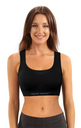SESTO SENSO TOP DAMSKI BEZSZWOWY - RÓŻ, L/XL