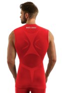 SESTO SENSO KOSZULKA THERMO BEZ RĘK. CL38 - CZERWONY, L/XL