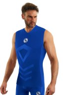 SESTO SENSO KOSZULKA THERMO BEZ RĘK. CL38 - CZERWONY, L/XL