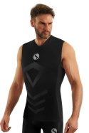 SESTO SENSO KOSZULKA THERMO BEZ RĘK. CL38 - CZERWONY, L/XL