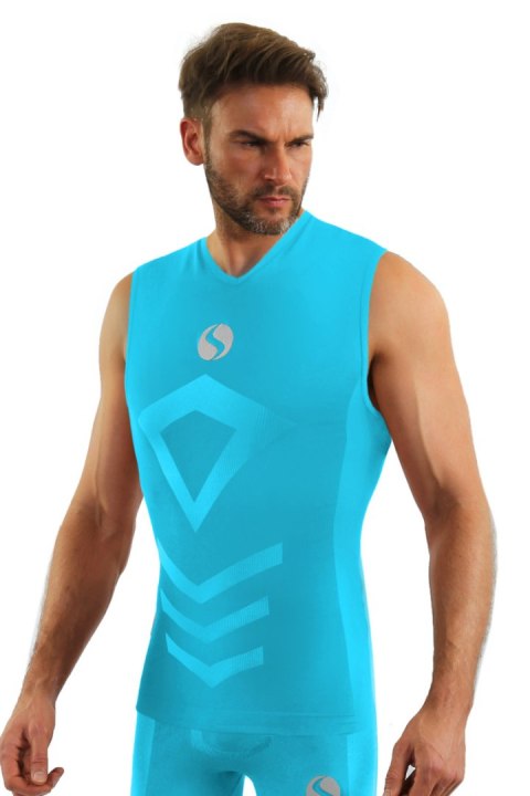 SESTO SENSO KOSZULKA THERMO BEZ RĘK. CL38 - ZIELONY, L/XL SESTO SENSO KOSZULKA THERMO BEZ RĘK. CL38 - ZIELONY, L/XL
