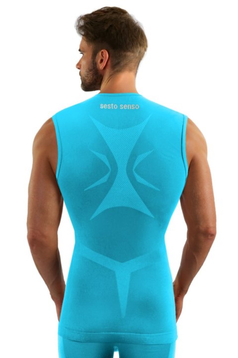 SESTO SENSO KOSZULKA THERMO BEZ RĘK. CL38 - ZIELONY, L/XL SESTO SENSO KOSZULKA THERMO BEZ RĘK. CL38 - ZIELONY, L/XL