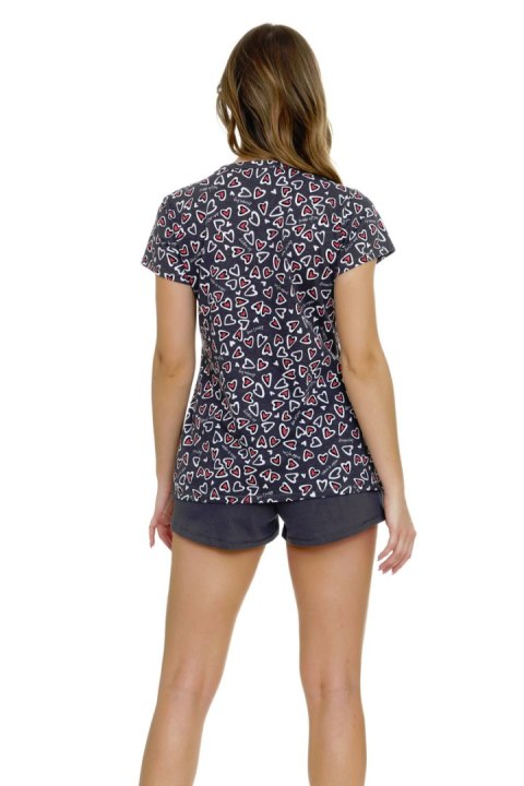DOCTOR NAP PIŻAMA DAMSKA PM-9926 - HEARTS, L DOCTOR NAP PIŻAMA DAMSKA PM-9926 - HEARTS, L