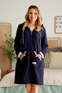 DOCTOR NAP SZLAFROK DAMSKI SMZ.4508 - NAVY_BLUE, M