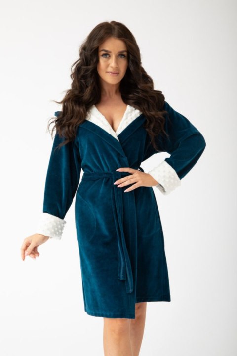 DOROTA SZLAFROK DAMSKI FR-152 - BEŻ, 2XL, 1 DOROTA SZLAFROK DAMSKI FR-152 - BEŻ, 2XL, 1