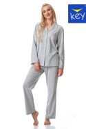 KEY PIŻAMA DAMSKA LNS 266 B23 - SZARY, XL