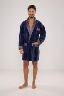 DE LAFENSE Szlafrok BONJOUR Krótki 772 - JEANS, L