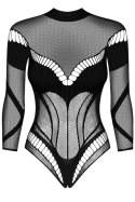 BODY B135 - CZARNY, XL/XXL OBSESSIVE