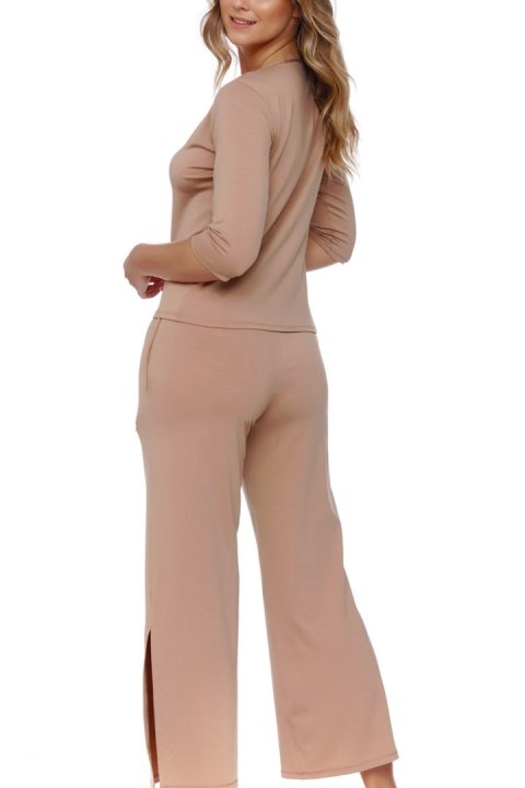 DOCTOR NAP PIŻAMA DAMSKA PM.4539 - BEIGE, S DOCTOR NAP PIŻAMA DAMSKA PM.4539 - BEIGE, S