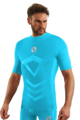 SESTO SENSO KOSZULKA THERMO KR.RĘK. CL39 - POMARAŃCZOWY, L/XL