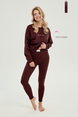 TARO 3024 BLUZA DAMSKA SELENA - CZEKOLADOWY, M