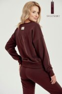 TARO 3024 BLUZA DAMSKA SELENA - CZEKOLADOWY, M