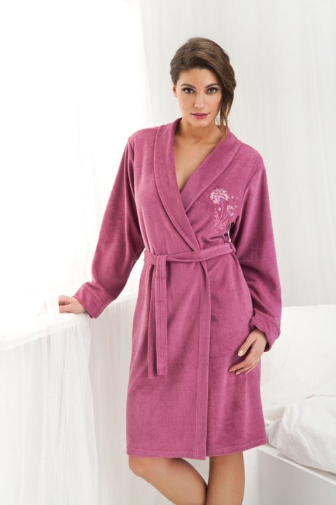 DOROTA SZLAFROK DAMSKI FR-107 - BRUDNY RÓŻ, 2XL, 2 DOROTA SZLAFROK DAMSKI FR-107 - BRUDNY RÓŻ, 2XL, 2