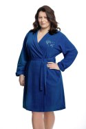 DOROTA SZLAFROK DAMSKI FR-107 - BRUDNY RÓŻ, XL, 2
