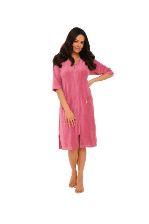 DE LAFENSE PODOMKA NA ZAMEK WELUR 431 - RÓŻOWY, 2XL