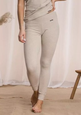 KEY LEGINSY DAMSKIE HOT TOUCH LXL 729 1 - BEŻ, XL