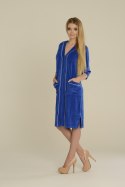 DE LAFENSE SZLAFROK PODOMKA WELUR 352 - MALINA, 4XL
