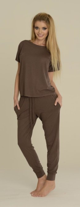 DE LAFENSE Piżama PAULA 524 - GRAFIT, XL