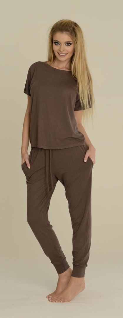 DE LAFENSE Piżama PAULA 524 - GRAFIT, XL DE LAFENSE Piżama PAULA 524 - GRAFIT, XL