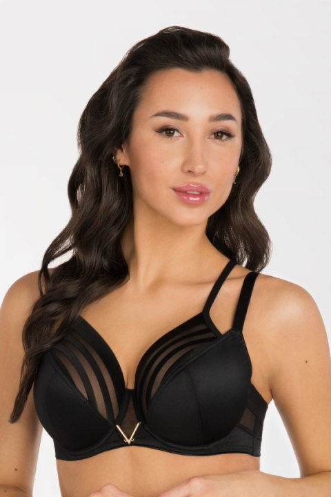 GORSENIA K810 BIUSTONOSZ MIĘKKI BIG YOKO - CZARNY, 90C