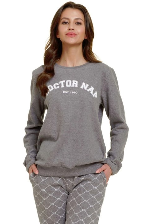 DOCTOR NAP PIŻAMA DAMSKA PM.5240 - GREY, L DOCTOR NAP PIŻAMA DAMSKA PM.5240 - GREY, L