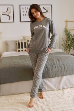 DOCTOR NAP PIŻAMA DAMSKA PM.5240 - GREY, S
