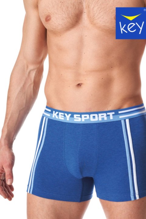 KEY BOKSERKI MĘSKIE MXH 187 B23 - NIEBIESKI, L KEY BOKSERKI MĘSKIE MXH 187 B23 - NIEBIESKI, L